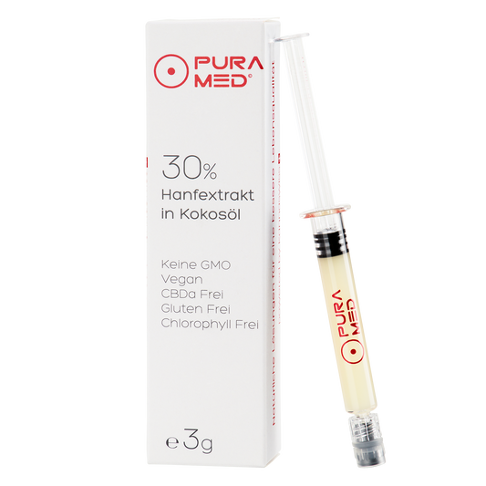 Pura Med Paste Hanfextrakt in Kokosöl 30% 3g - PuraMed