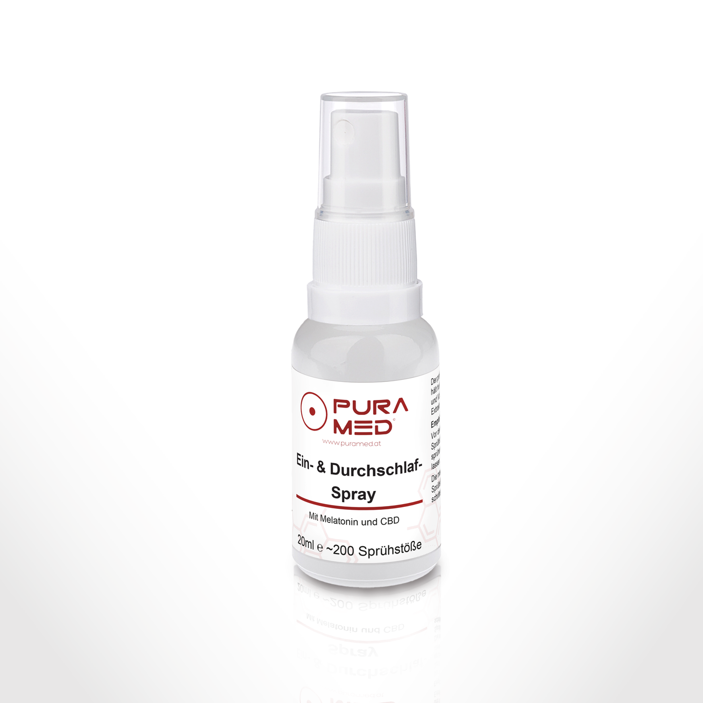 Ein- und Durchschlafspray mit Melatonin und CBD 20ml