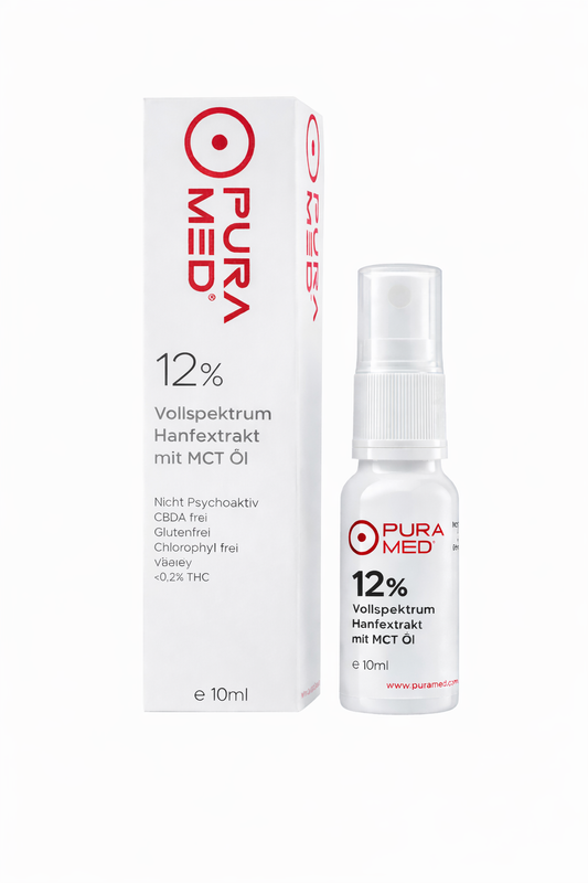 12% CBD Vollspektrum Premium Öl in Bio-MCT Öl 10ml