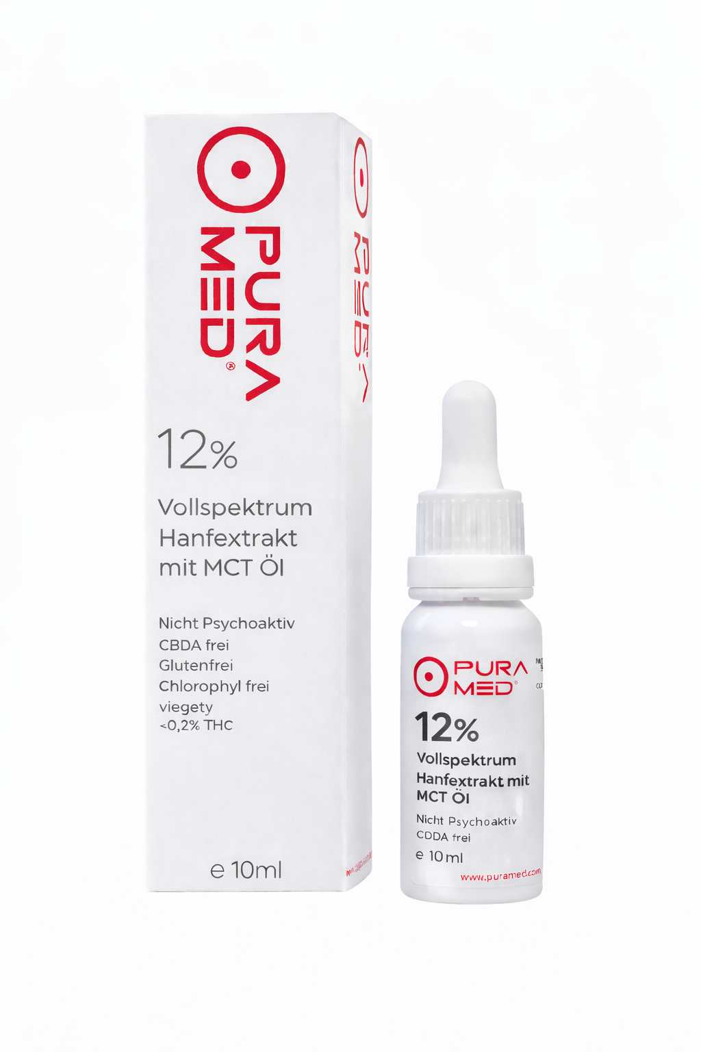 12% CBD Vollspektrum Premium Öl in Bio-MCT Öl 10ml