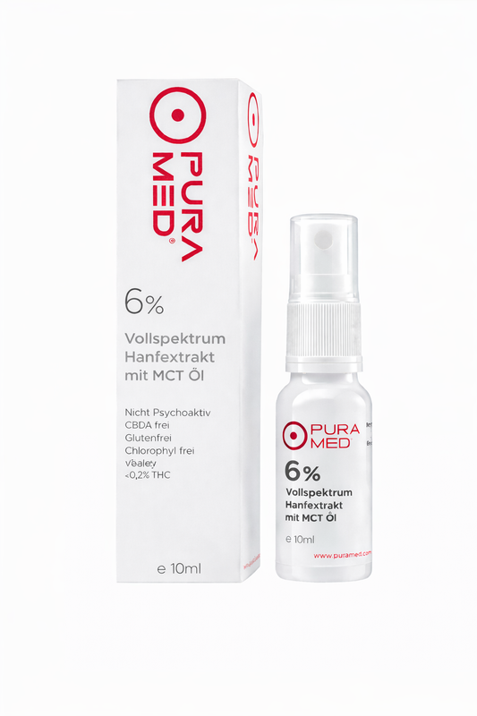 6% CBD Vollspektrum Premium Öl in Bio-MCT Öl 10ml