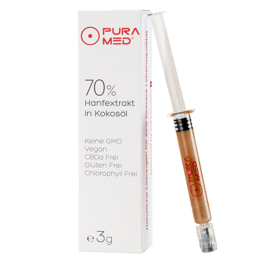 70% CBD Vollspektrum Premium Paste in Bio-Kokosöl 3g